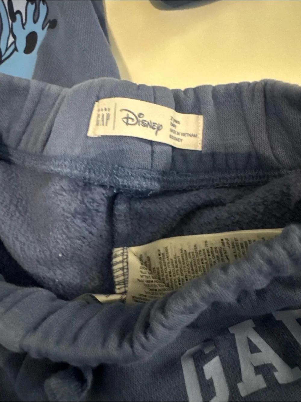Disney Blue Stitch Joggers - Kids Sweatpants